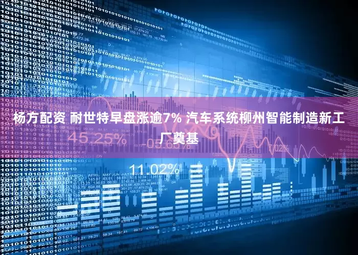 杨方配资 耐世特早盘涨逾7% 汽车系统柳州智能制造新工厂奠基